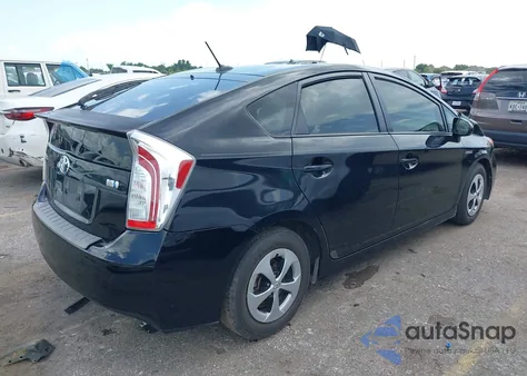 2012 Toyota Prius Four из США, поврежденный, VIN JTDKN3DUXC5425032